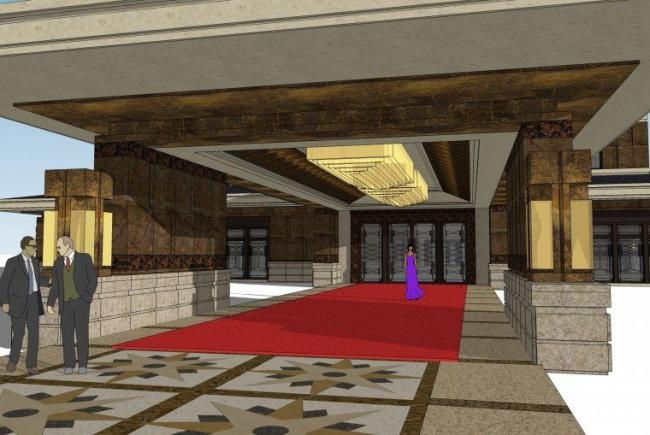 Sketchup商业模型|多层高端会所俱乐部，现代风格