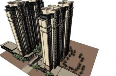 Sketchup住宅模型|超高层住宅，居住建筑，古典风格-BIM建筑网