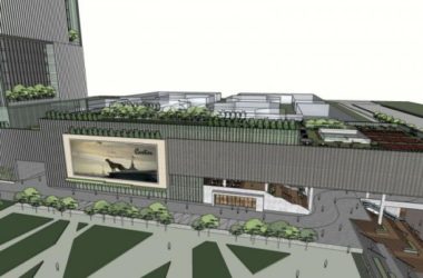 Sketchup综合体模型|多高层商业综合体，现代风格-BIM建筑网