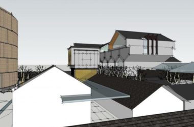 Sketchup商业模型|多层商业街，现代中式风格-BIM建筑网