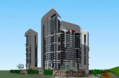 Sketchup住宅模型|高层住宅，现代风格-BIM建筑网