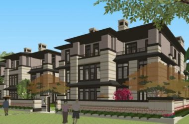 Sketchup住宅模型|多层住宅，西方新古典，花园洋房-BIM建筑网