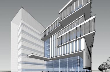 Sketchup文化模型|多层图书馆，文化建筑，现代风格-BIM建筑网