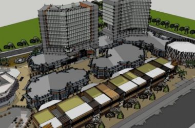 Sketchup综合体模型|多高层商业综合体，现代风格-BIM建筑网