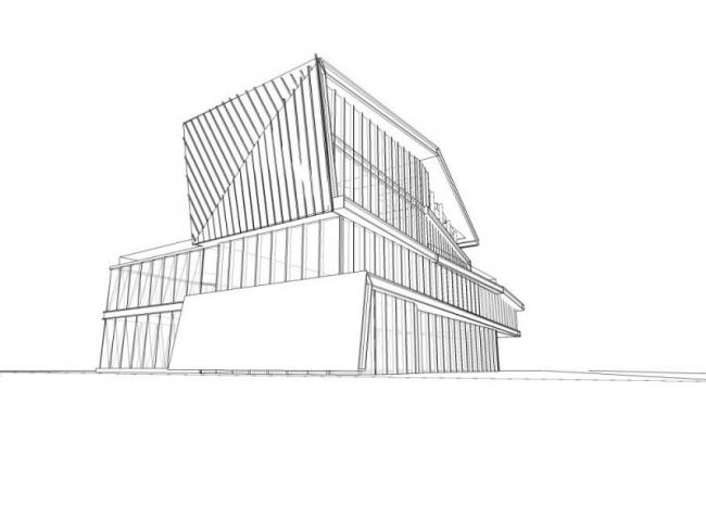 Sketchup商业模型|多层会所，现代风格