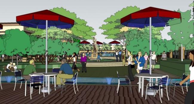 Sketchup办公模型|高层办公楼，现代风格