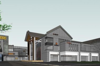 Sketchup综合体模型|多高层商业综合体，现代中式风格-BIM建筑网