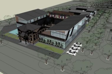 Sketchup商业模型|多层售楼部，现代风格-BIM建筑网