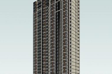 Sketchup住宅模型|超高层住宅，居住建筑，古典风格-BIM建筑网