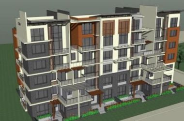 Sketchup住宅模型|小高层，现代风格-BIM建筑网