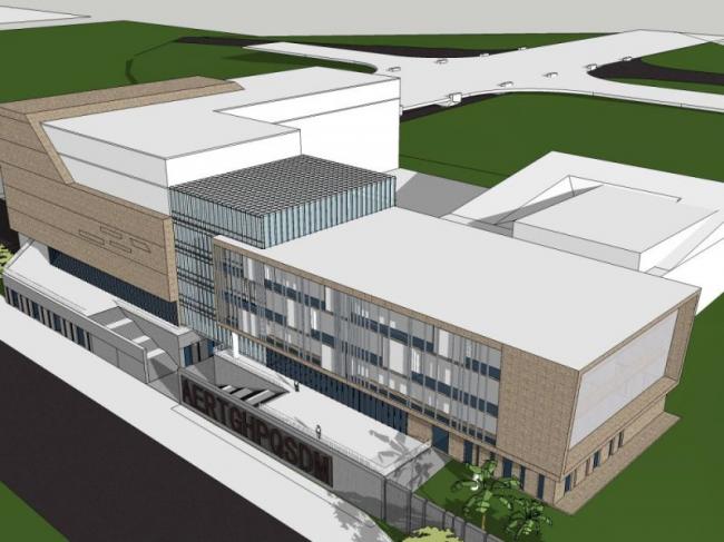 Sketchup商业模型|多层会所，现代风格