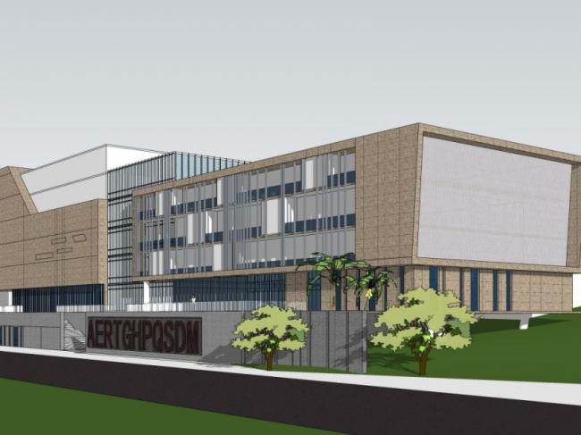 Sketchup商业模型|多层会所，现代风格