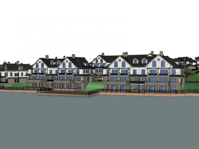 Sketchup住宅模型|别墅群，古典风格