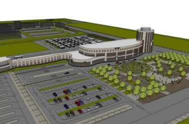 Sketchup车站路桥|多层汽车客运站，现代风格-BIM建筑网