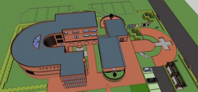 Sketchup文化模型|多层纪念馆，文化建筑，现代风格-BIM建筑网