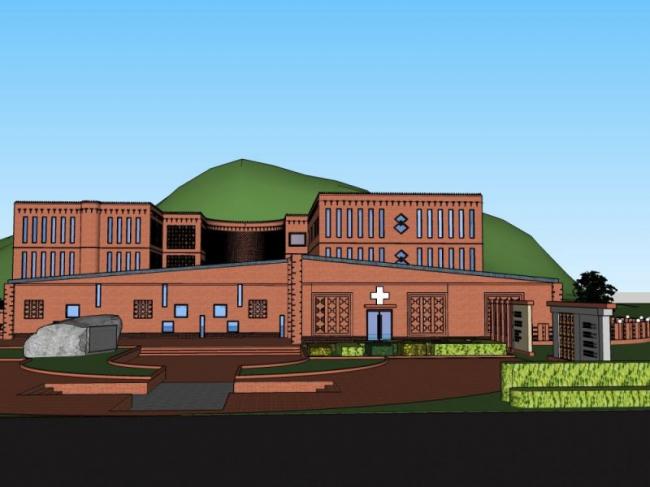 Sketchup文化模型|多层纪念馆，文化建筑，现代风格