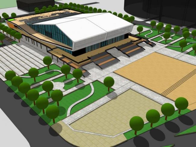 Sketchup商业模型|多层会所，现代风格