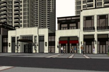 Sketchup住宅模型|高层住宅，底层商业，居住建筑，古典风格-BIM建筑网