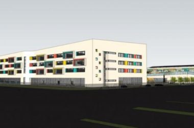Sketchup学校模型|多层幼儿园，校园教育建筑，现代风格-BIM建筑网