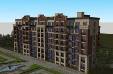 Sketchup住宅模型|多层住宅，古典风格-BIM建筑网