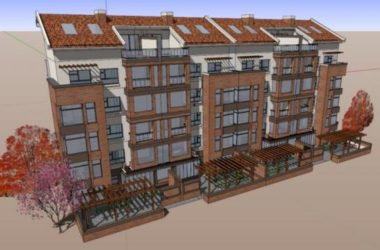 Sketchup住宅模型|多层住宅，古典风格-BIM建筑网