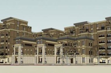 Sketchup住宅模型|多层住宅，古典风格-BIM建筑网