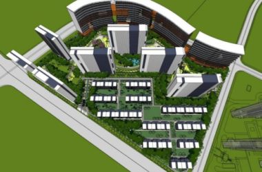 Sketchup景观模型|住宅景观，小区景观，现代风格-BIM建筑网