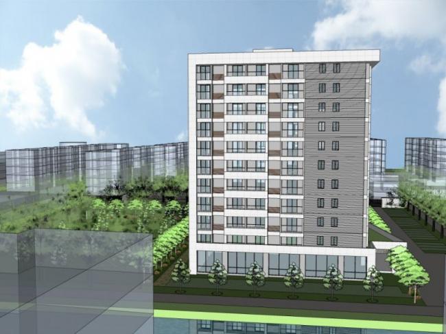 Sketchup住宅模型|高层公寓，现代风格