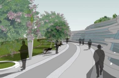 Sketchup景观模型|会所景观，现代风格-BIM建筑网