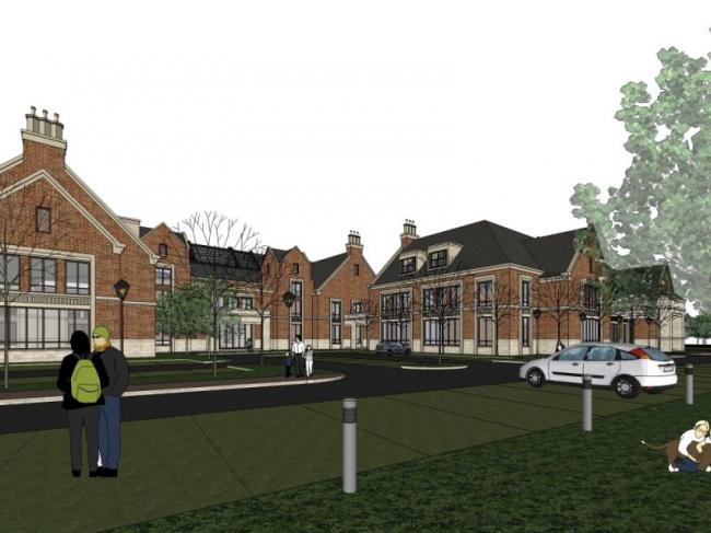 Sketchup商业模型|多层会所，古典风格