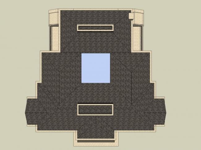 Sketchup商业模型|会所，古典风格