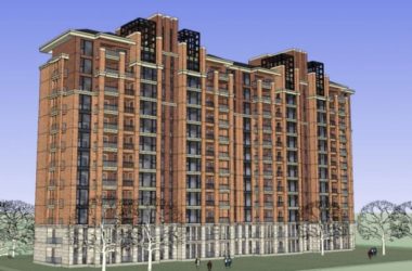 Sketchup住宅模型|高层住宅，古典风格-BIM建筑网