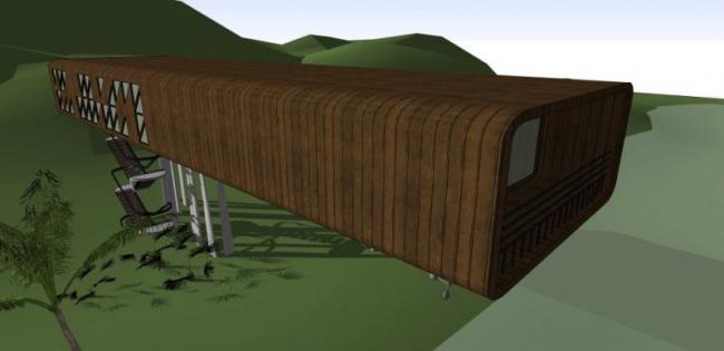 Sketchup商业模型|会所，现代风格