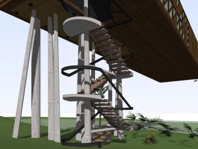 Sketchup商业模型|会所，现代风格