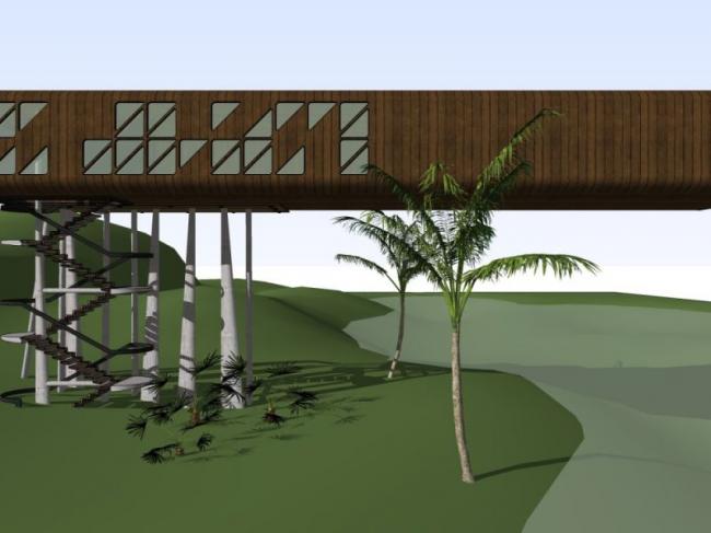 Sketchup商业模型|会所，现代风格