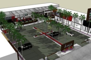 Sketchup景观模型|商业景观，现代风格-BIM建筑网