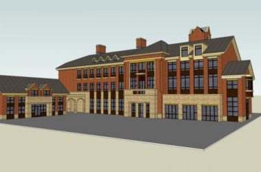 Sketchup商业模型|多层会所，英式风格，古典风格-BIM建筑网