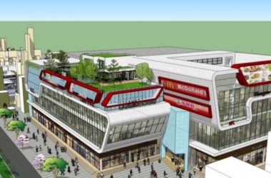 Sketchup商业模型|多层商业，现代风格-BIM建筑网