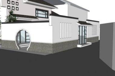 Sketchup商业模型|多层会所，东方新古典风格-BIM建筑网