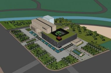 Sketchup文化模型|多层档案馆，文化建筑，现代风格-BIM建筑网