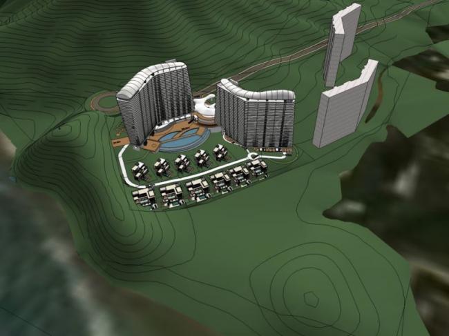 Sketchup酒店模型|超高层酒店，现代风格