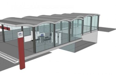 Sketchup车站路桥|地铁出入口，现代风格-BIM建筑网