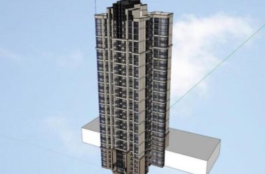 Sketchup住宅模型|高层住宅，居住建筑，古典风格-BIM建筑网