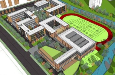 Sketchup学校模型|多层小学学校，校园教育建筑，现代风格-BIM建筑网