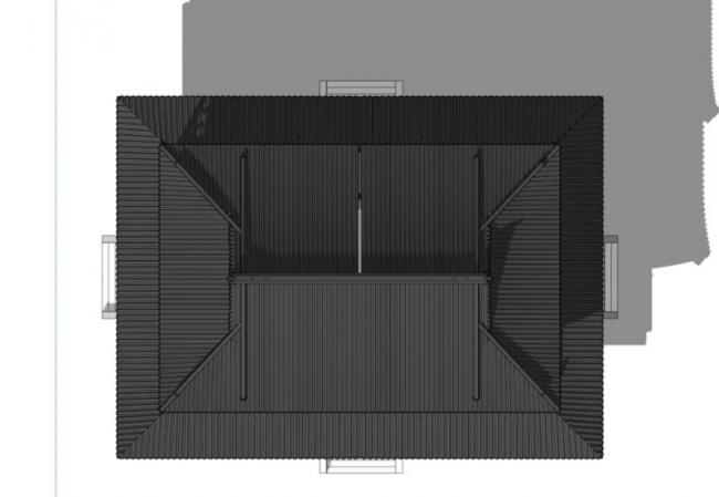 Sketchup古建筑模型|多层阁楼，古建，中式风格