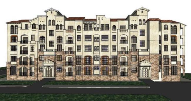 Sketchup住宅模型|多层住宅，古典风格