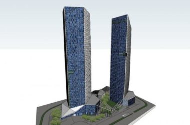 Sketchup综合体模型|超高层商业综合体，现代风格-BIM建筑网