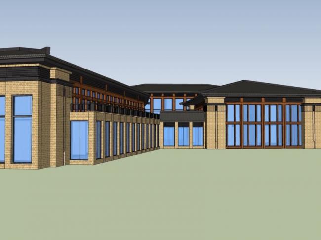 Sketchup商业模型|多层会所，中式风格