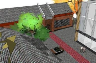 Sketchup商业模型|低层商业街，现代风格-BIM建筑网