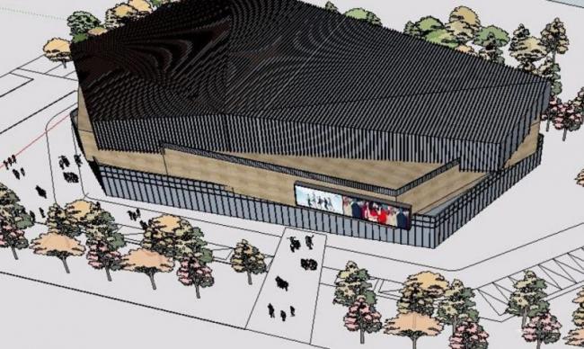 Sketchup商业模型|多层商业街，现代风格